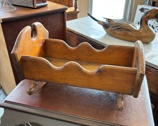 Doll Pine Cradle