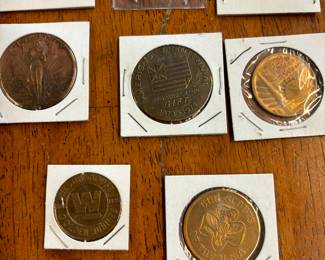 Commemorative Coins - Girl Scout Coin in lower right hand corner