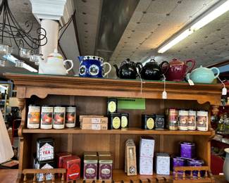 Tea Pots and Susans wonderful Harney teas.