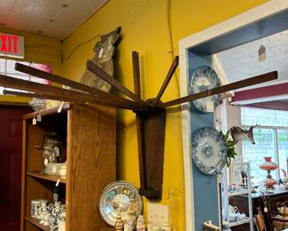 Primitive clothes rack