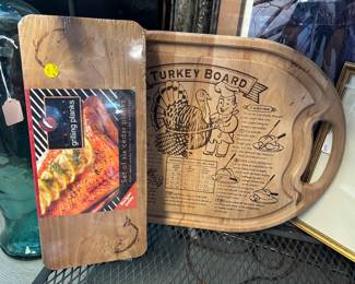 Grilling Planks and Turkey Board