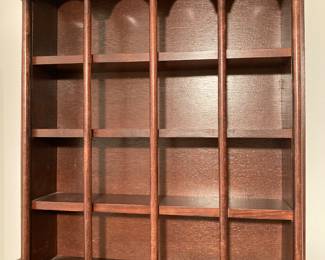 Nice wooden showcase