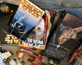Star War games, magazines, books, etc.