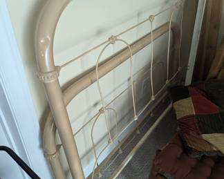 Wrought iron bed frame