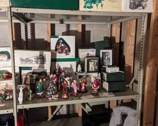 Lots of department 56 and Disney collectibles