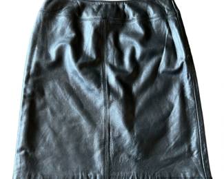 Leather Lambskin Skirt