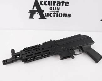 Make: PALMETTO STATE ARMORY
Model: AKV
Caliber: 9MM
Action: Semi
Barrel: 9
Bore: Shiny
Serial # AKV002314
Condition: Excellent
The AK-V is Palmetto State Armory's 9mm AK pistol version of the Russian Vityaz submachine gun. The design of the AK-V includes a blow-back-operated system that ensures a smooth cycling action and is chambered in 9mm. This Pistol comes with no mag and is in excellent condition showing normal signs of use and wear. 