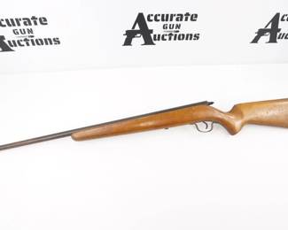 Make: Savage Arms
Model: 120A
Caliber: .22 S/L/LR
Action: Bolt
Barrel: 23.5
Bore: Frosty
Serial # P324693
Condition: Good
This Vintage Springfield Savage Model 120A Bolt Action Rifle is Chambered in .22 S/L/LR and features a 23.5 inch barrel. This Rifle is in Good condition showing Some signs of surface rust and use.