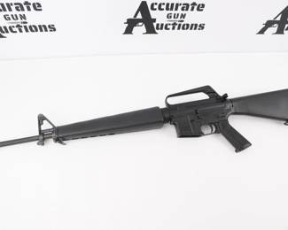 Make: Brownells Inc
Model: XBRN16E1
Caliber: 5.56 NATO
Action: Semi
Barrel: 18
Bore: Shiny
Serial # XBRN0107
Condition: Excellent
The Brownells Model XBRN16E1 Rifle replicates the design of the first AR-15 to be issued in mass numbers to the US Army on the ground in Vietnam. The rifle features a 20” barrel chambered in 5.56 and is finished in Gray Cerakote. The rifle is in excellent condition and sold without a magazine. 