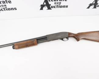 Make: Remington
Model: 870 Wingmaster
Caliber: 12 GA
Action: Pump
Barrel: 18.5
Bore: Shiny
Serial # 1240395V
Condition: Good
The Remington Model 870 is a pump-action shotgun manufactured by Remington Arms Company, LLC. It is widely used by the public for shooting sports, hunting and self-defense, as well as by law enforcement and military organizations worldwide. This Wingmaster 870 chambered in 12Ga featuring a 18.5 inch barrel. This shotgun is in good condition and shows signs of use and wear.