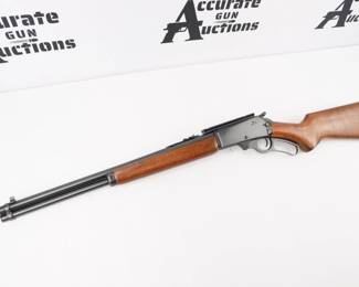 Make: MARLIN
Model: 30AS
Caliber: 30-30 WIN
Action: Lever
Barrel: 20
Bore: Bright
Serial # 17133002
Condition: Excellent
This Marlin 30AS features a 20 inch micro-groove barrel with a bright bore. This rifle also features a JM stamp indicating manufacture by the original Marlin team. These rifles were made from 1984 to 1988. This Rifle is in excellent condition showing normal signs of use and wear. 