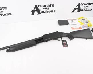 Make: Saricam
Model: PA-12
Caliber: 12GA
Action: Pump
Barrel: 18.5
Bore: Minty
Serial # 694-H23PT-105
Condition: NEW
This new in the box Saricam PA-12 Pump Action shotgun is ready for the woods or the range. This 12GA Shotgun Features a 18.5 Barrel, Pistol grip stock and holds 5 Rounds. As with all Saricam shotguns, this firearm comes with eyes and ears and a 1 year manufacturers warranty. New in the box,