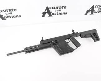 Make: Kriss
Model: Vector CRB
Caliber: .22 LR
Action: Semi
Barrel: 16
Bore: Bright
Serial # 22VC002753
Condition: Excellent
"The KRISS Vector 22 CRB is a dedicated, semi-automatic, rimfire sporting rifle that incorporates the iconic aesthetics and ergonomics of the KRISS Vector carbine design with the modern modularity of a free floating M-LOK hand guard. The Vector 22 is a one of a kind firearm engineered to fire the .22LR cartridge, and designed for rimfire competition, training, and small game hunting. The Vector 22 offers precision, performance, and value in an iconic design. This Rifle comes with Its Branded Hard case and is in Excellent condition showing normal signs of use and wear. 
