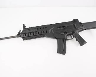 Make: Beretta
Model: ARX 160
Caliber: .22 LR HV
Action: Semi
Barrel: 20
Bore: Shiny
Serial # PB014037
Condition: Very Good
The Beretta ARX160 is an Italian modular assault rifle manufactured by Beretta. Developed for the Italian Armed Forces as part of the Soldato Futuro program, the ARX160 was launched in 2008. This Rifle is in Very Good condition showing normal signs of use and wear.
