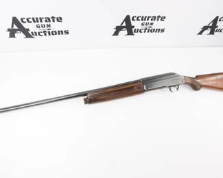Make: Breda
Model: Brescia
Caliber: 12GA
Action: Semi
Barrel: 27
Bore: Bright
Serial # 10295
Condition: Very Good
The history of Breda shotguns has its roots in one of the most renowned industrial groups of the 20th century in Italy. Since then, Breda shooting and hunting shotguns have become a true icon in the world of sport shooting and in the art of hunting. This shotgun is in overall very good condition with a bright bore.