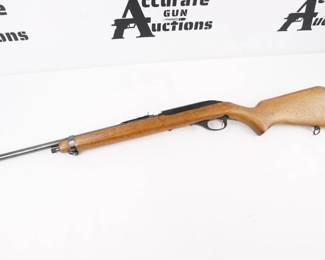 Make: MARLIN
Model: Glenfield Mod 75
Caliber: .22 LR
Action: Semi
Barrel: 18
Bore: Shiny
Serial # 72293663
Condition: Excellent
The Glenfield Model 75 . 22 LR semi-automatic carbine was an evolution of the Marlin Glenfield Model 60. This Rifle is in Excellent Condition showing normal signs of use an wear. 