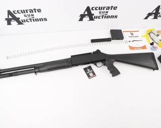 Make: Saricam
Model: SS-4
Caliber: 12GA
Action: Semi
Barrel: 20
Bore: Minty
Serial # 694-H23YT-2222
Condition: NEW
This is a New, in the Box, Saricam SS-4! Saricam, established in 2013, produces some of the highest quality products for the defense industry. Step into a world where reliability meets versatility with the Saricam SS-4 12GA Shotgun, a masterful blend of innovation and classic design. Boasting an exact clone of the renowned Benelli M4 with interchangeable parts and the advanced ARGO system.