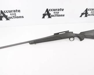 Make: REMINGTON
Model: 700
Caliber: .270 WIN
Action: Bolt
Barrel: 24
Bore: Shiny
Serial # G6969351
Condition: Excellent
The Remington Model 700 is a series of bolt-action centerfire rifles manufactured by Remington Arms since 1962. It is a development of the Remington 721 and 722 series of rifles, which were introduced in 1948. The M24 and M40 military sniper rifles, used by the US Army and Marine Corps, respectively, are both based on the Model 700 design. This 700 is chambered in .270 WIN and is fitted with a 24 inch barrel and is optics Ready. The rifle is in Excellent condition showing Normal signs of use and wear.
