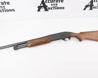 Make: Remington
Model: 870 Wingmaster
Caliber: 12 GA
Action: Pump
Barrel: 18.5
Bore: Shiny
Serial # S527100V
Condition: Good
The Remington Model 870 is a pump-action shotgun manufactured by Remington Arms Company, LLC. It is widely used by the public for shooting sports, hunting and self-defense, as well as by law enforcement and military organizations worldwide. This Wingmaster 870 chambered in 12Ga featuring a 18.5 inch barrel. This shotgun is in good condition with some scratches on the stock,receiver and shows signs of use and wear. 