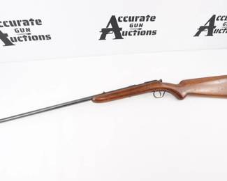 Make: Flobert
Model: 1925
Caliber: 6mm
Action: Bolt
Barrel: 23
Bore: Shiny
Serial # 9786mm
Condition: Very Good
By Gustav Genschow single shot bolt action parlor Rifle. Chambered in 6mm and features a 23 inch barrel. This Rifle is in very Good condition showing normal signs of use and wear.