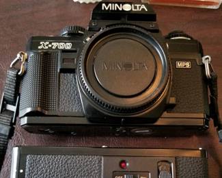 Minolta X-700 35mm camera