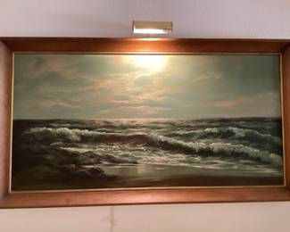 John Warr Seascape oil painting