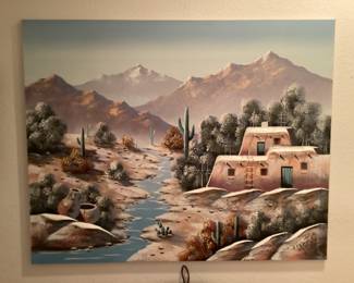 Teresa Bernard 3D southwest oil painting
