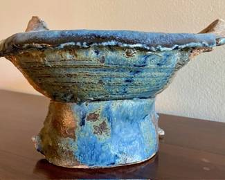 Handmade Pottery Ashtray Bowl