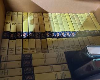 vintage set of Nancy Drew mysteries