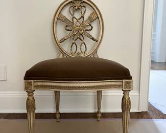 Pre-Sale $95.00 each...Oval Back Side Chair -    22w x 33.5h x 21d...We have a Pair!!