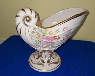 Vintage Nautilus Vase