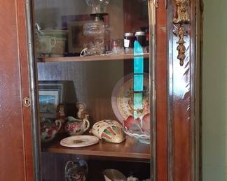 French Cabinet w/ Marquetry & Boulle