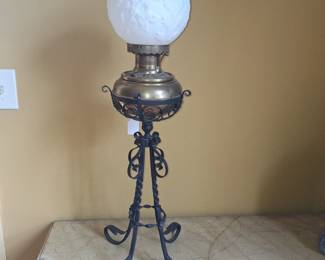 Victorian Oil Lamp