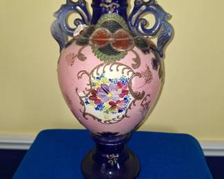 Lg Satsuma Vase signed