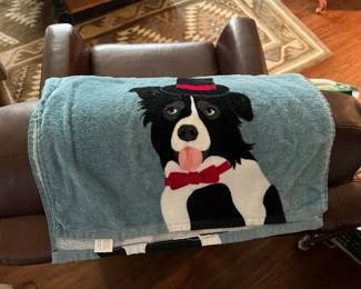 "Dog" towel
