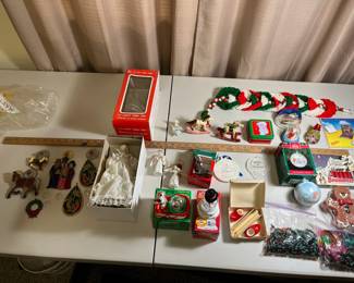 Assorted Christmas Items