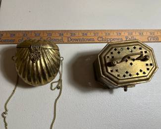Two Tin Decor Pieces 