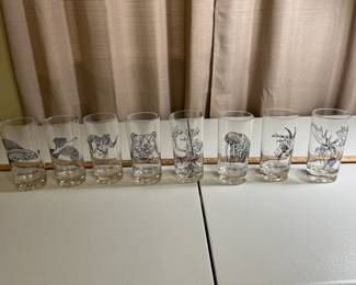 Set Of Eight Tumbler Glasses