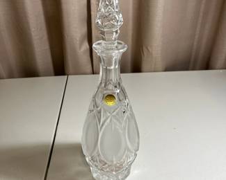  01 Leaded Crystal Decanter