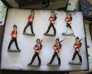 Painted Lead Soldiers