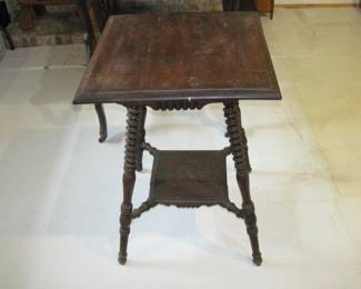 Vintage Ornate End Table
