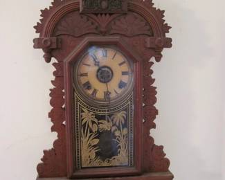 Vintage mechanical wall clock - made in USA