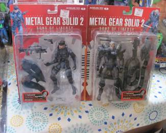 NOS Metal Gear Solid 2 Sons of Liberty Figures