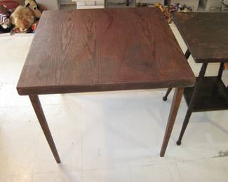Vintage Wood Folding Table