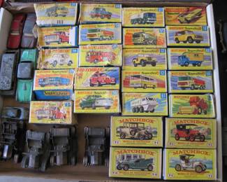Matchbox Superfast Cars in original boxes