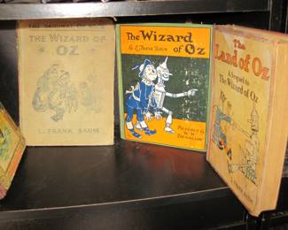 Vintage 1st Edition Wizard of Oz books