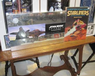 Star Wars Artwork Book by Doug Chiang, Starliners handbook by Stewart Cowley