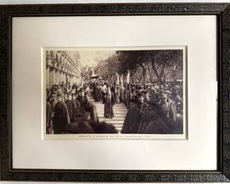 Vintage Photograph Of The Coronation Processional Of King George II, Corfu, Greece 1920
Lot #: 95