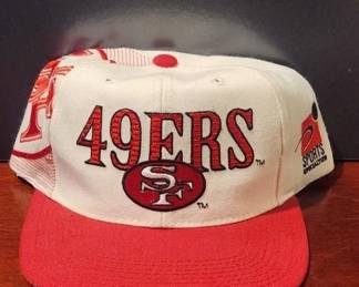 VINTAGE 49ERS HAT. APPEARS TO BE NEW. FACTORY