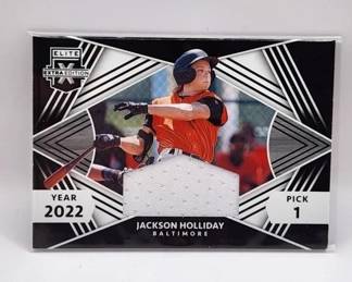 2022 JACKSON HOLIDAY ROOKIE PATCH CARD